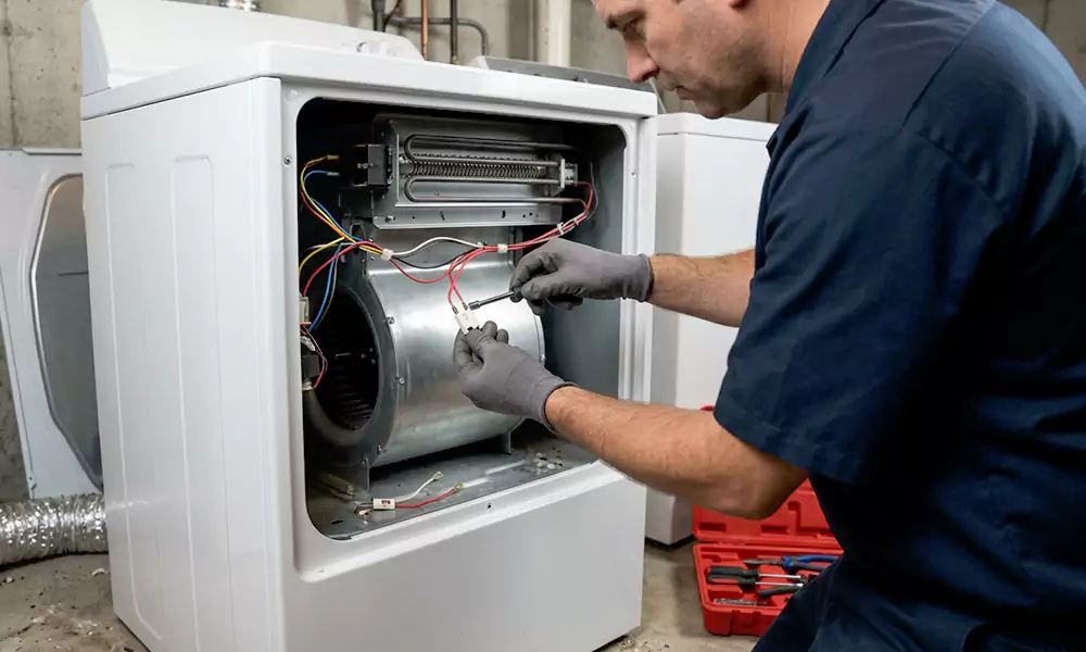 Dryer Thermal Fuse Replacement in Chicopee, MA