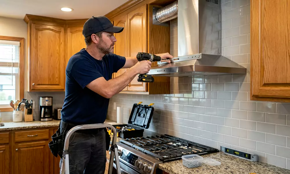 Range Hood Installation in Chicopee, MA
