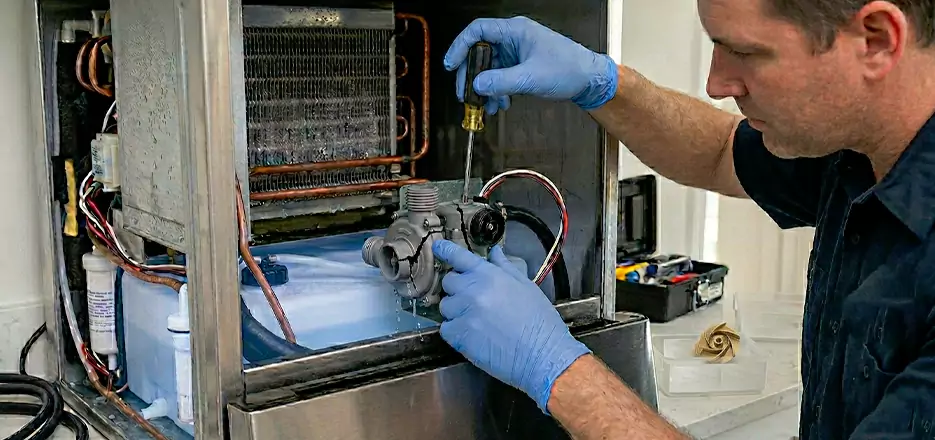 Commercial Ice Maker Water Pump Repair in Chicopee