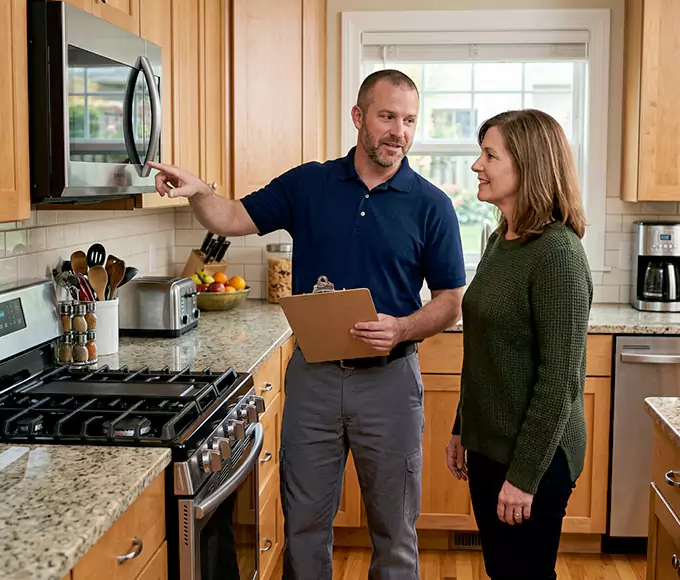 Why Chicopee Homeowners Trust Us for Professional Microwave Installation?
